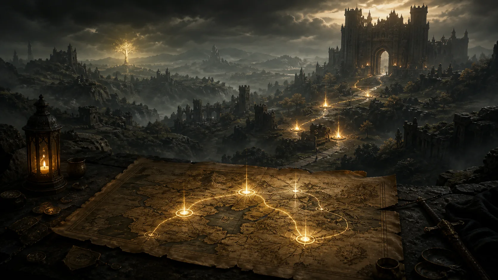 Elden Ring Progression Planner: Opening Route, Shardbearers, Quests, and Late Walls
